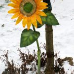 Upcycling-Sonnenblume-Winter